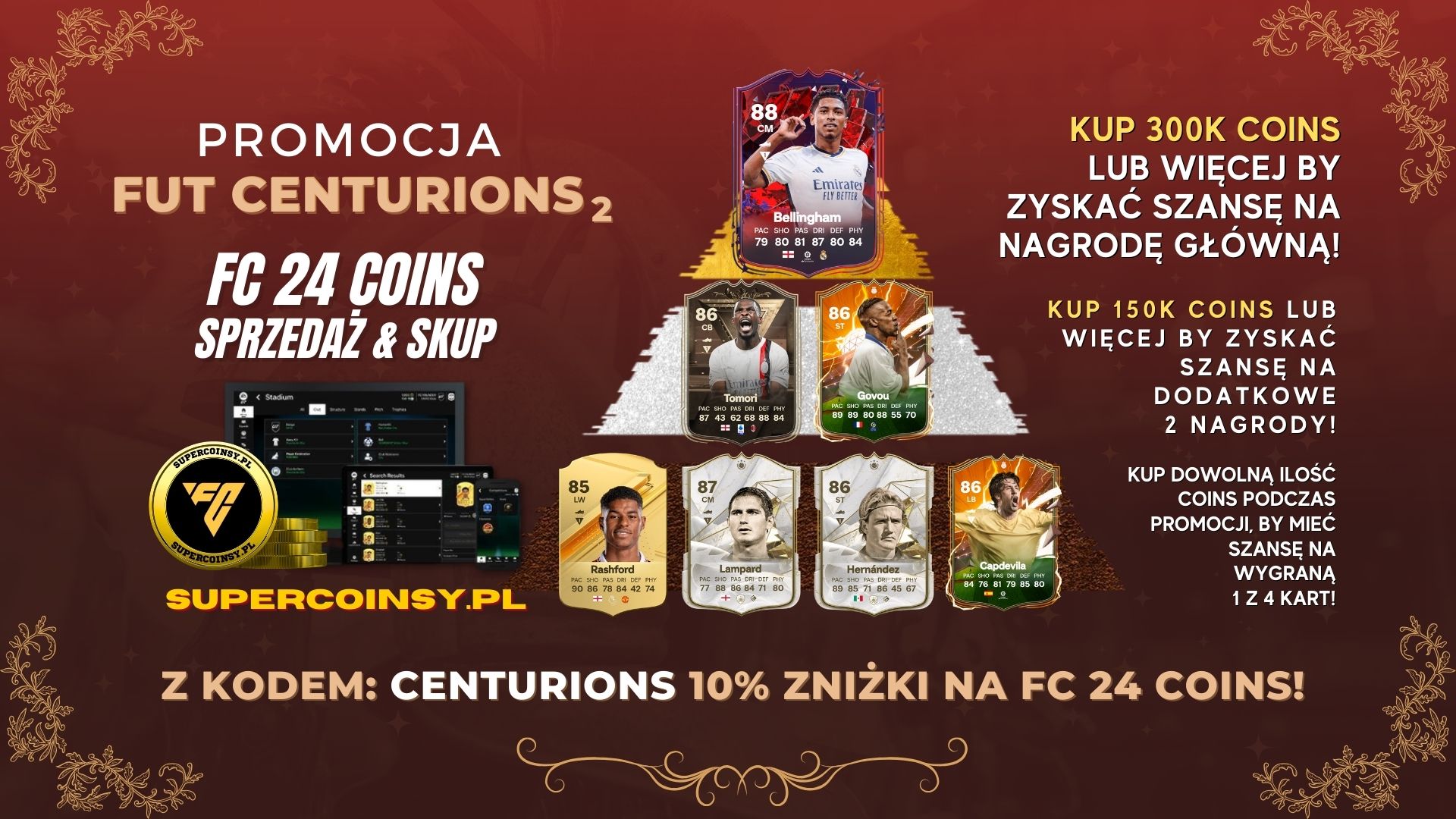 Promocja na FIFA Coins: CENTURIONS 2