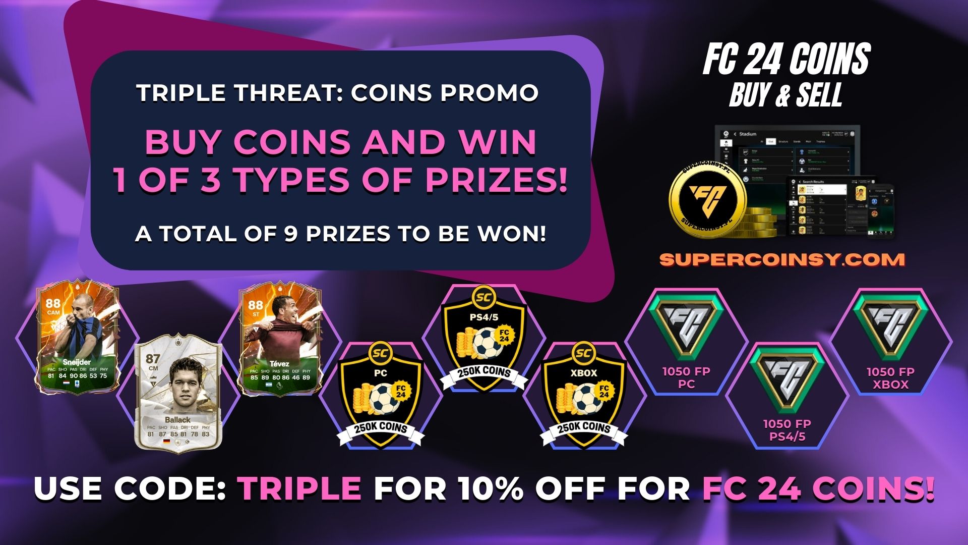 TRIPLE THREAT FC 24 PROMO