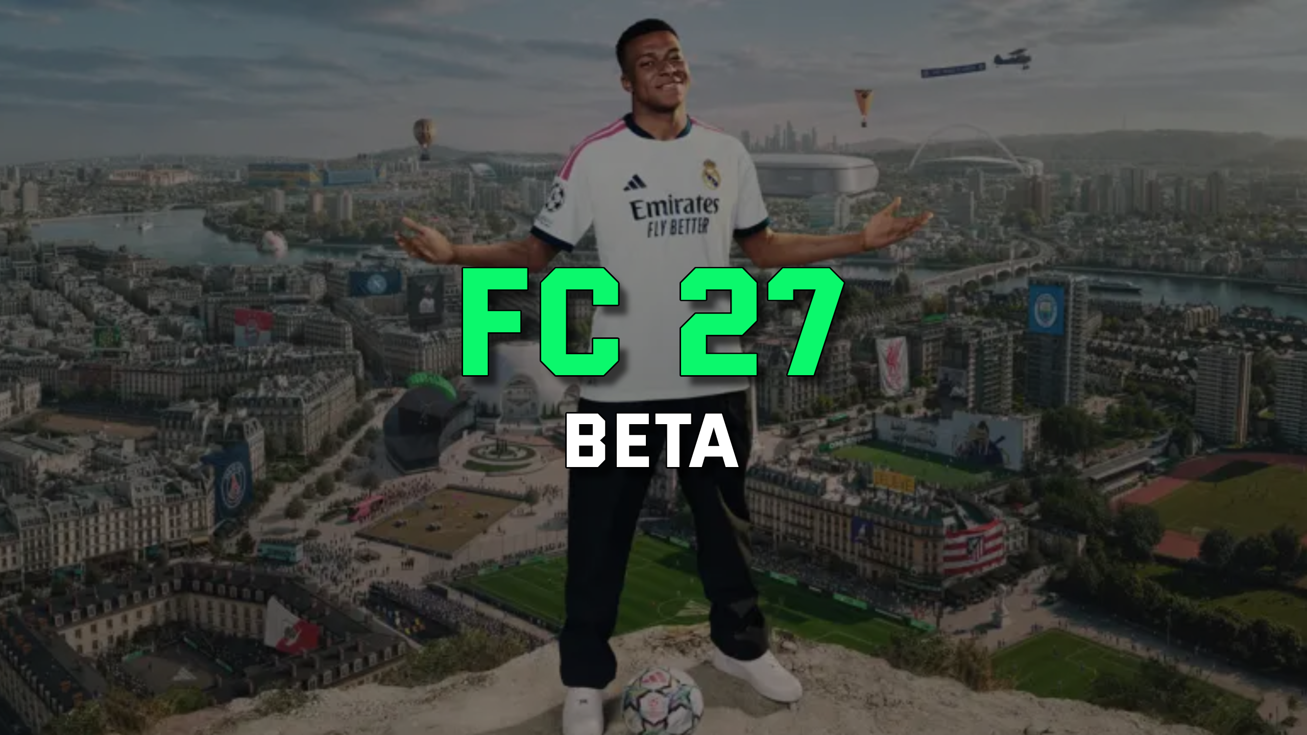 Ekran zaproszenia do FC 27 Closed Beta w EA Sports FC 27
