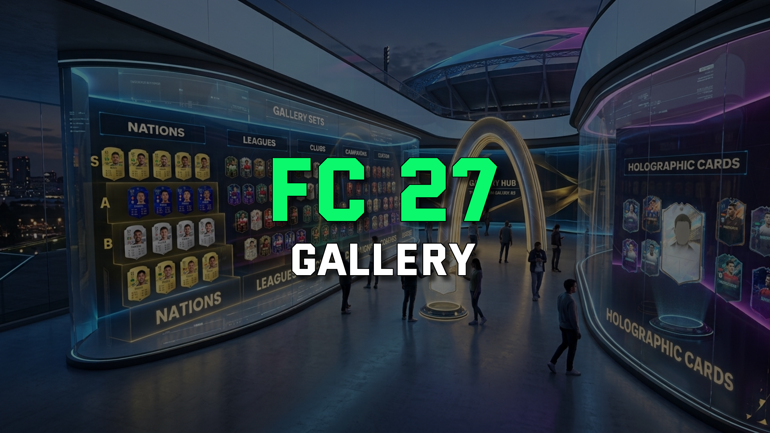 FUT Gallery in EA Sports FC 27 - collections and holo cards