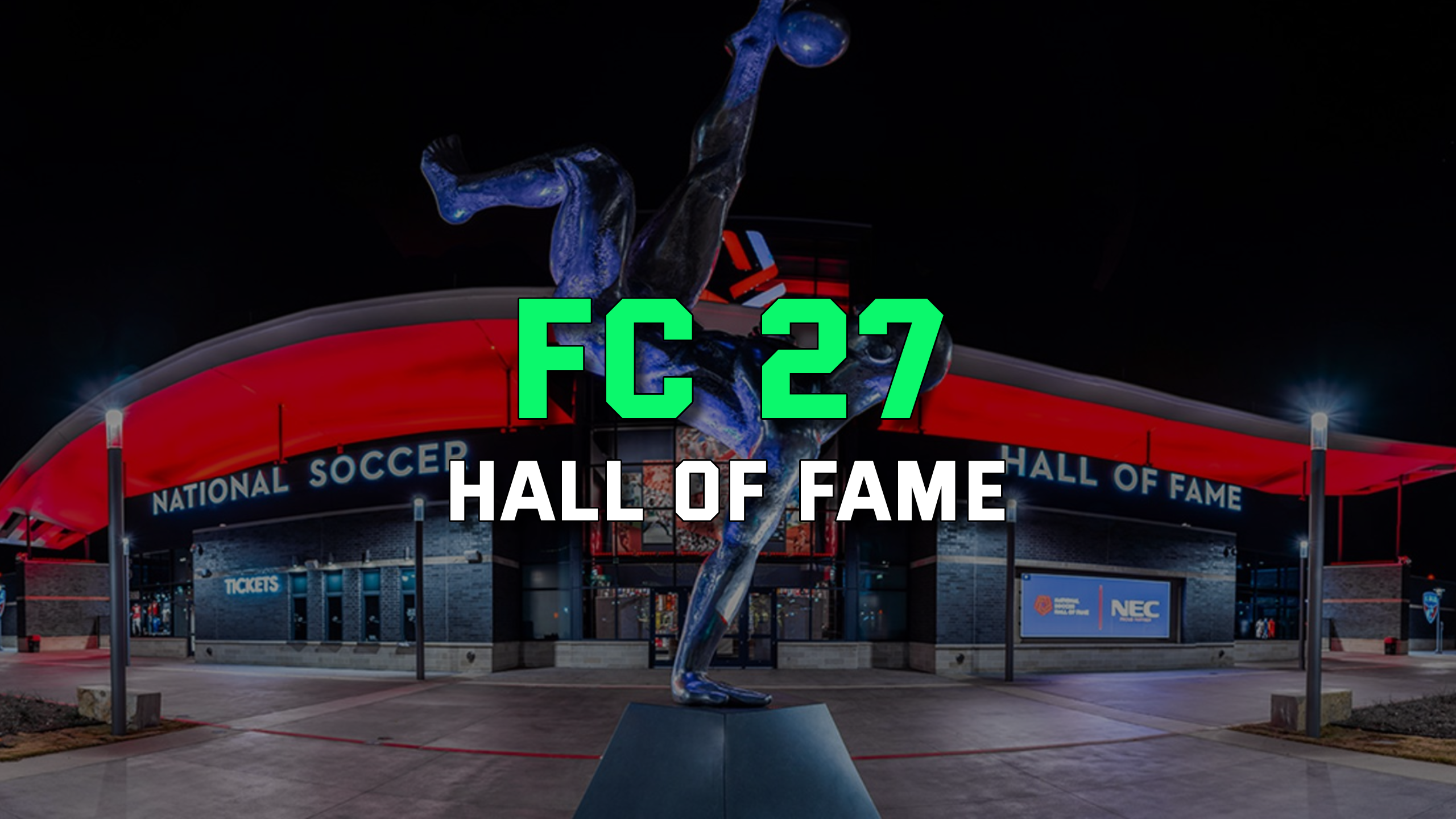 Nowy poziom kart FC 27 Hall of Fame w EA Sports FC 27 Ultimate Team