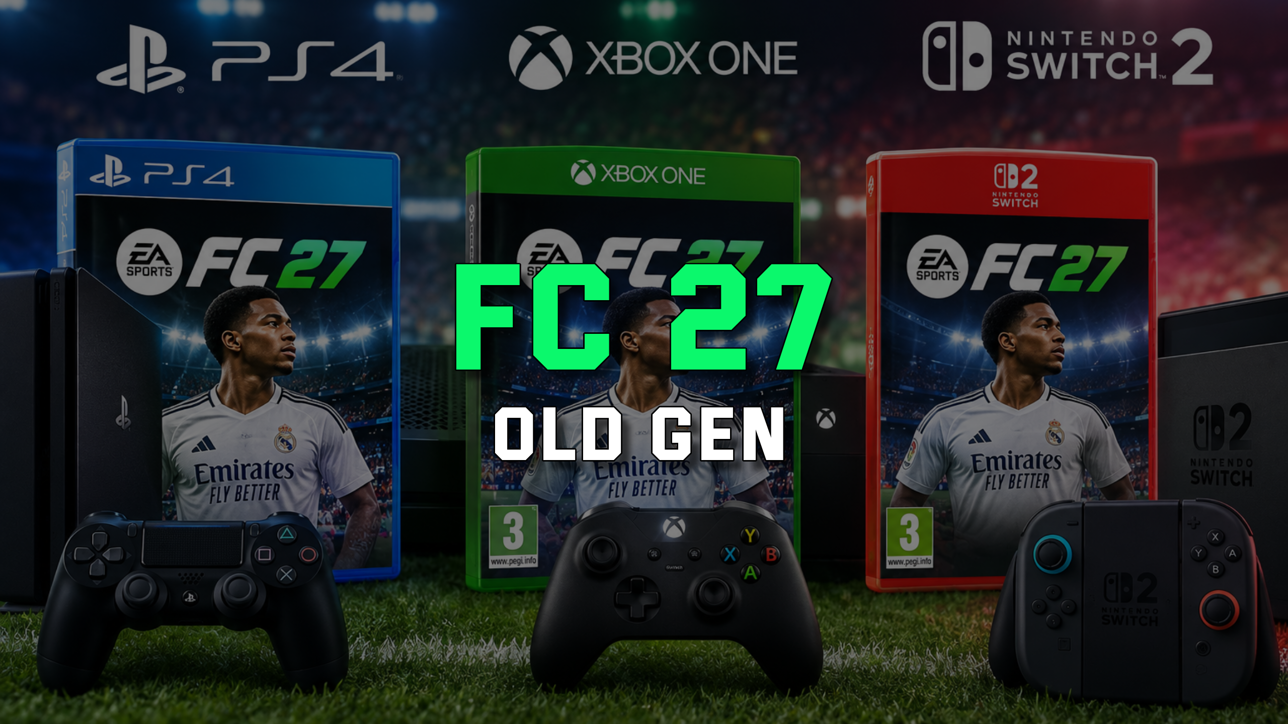 FC 27 platforms: PS4, PS5, Xbox One, Xbox Series X