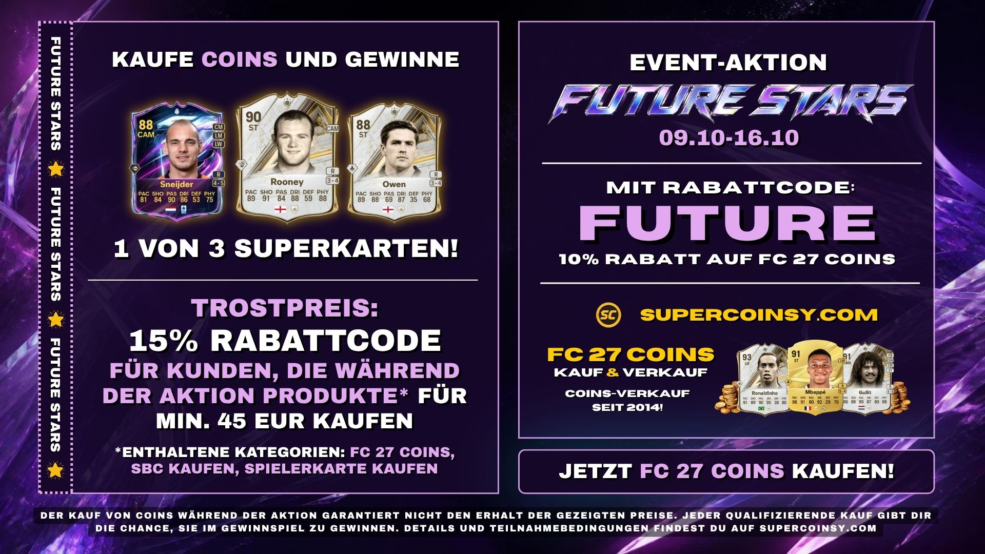 FUTURE STARS Aktion