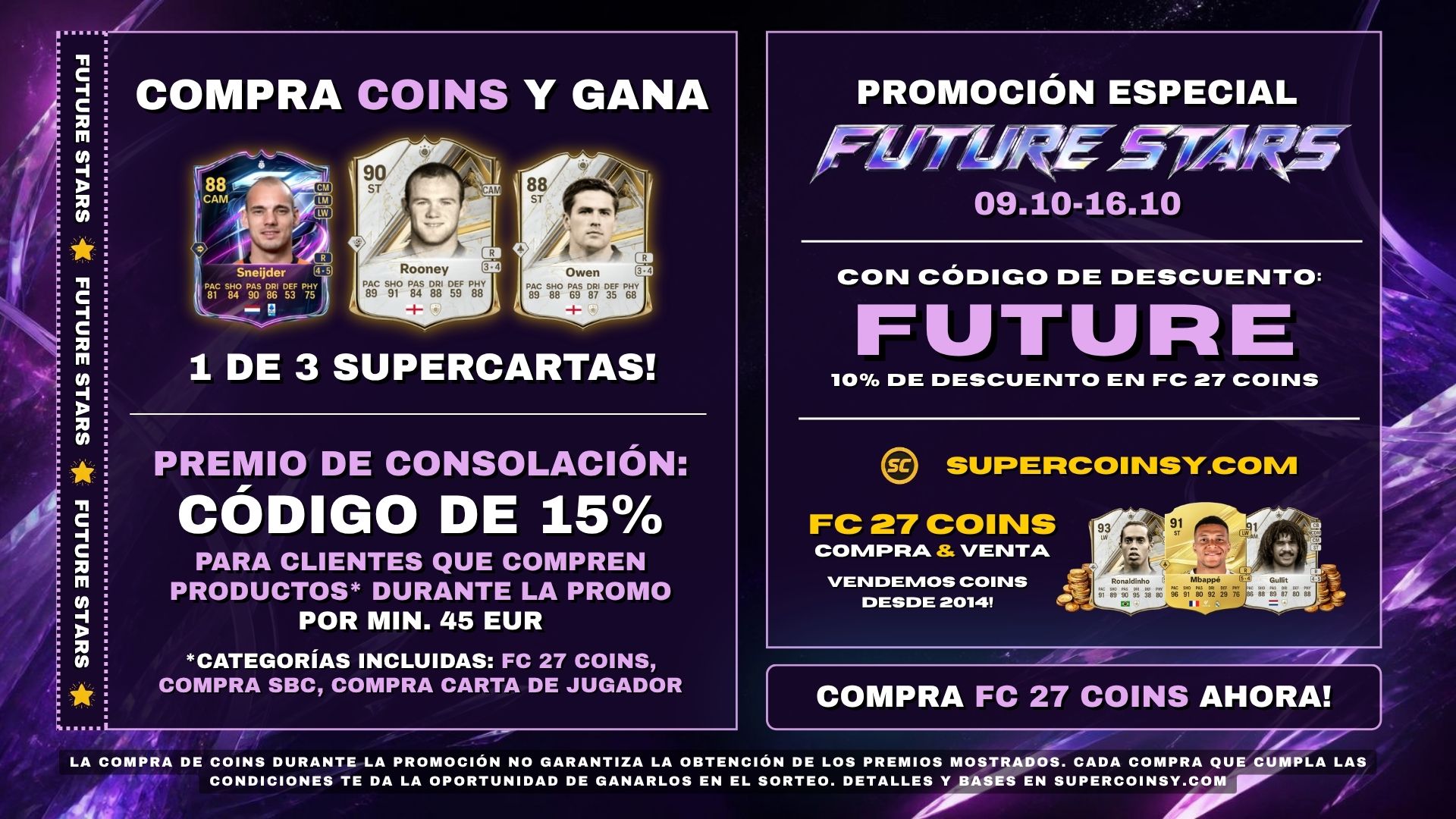 Promoción FUTURE STARS