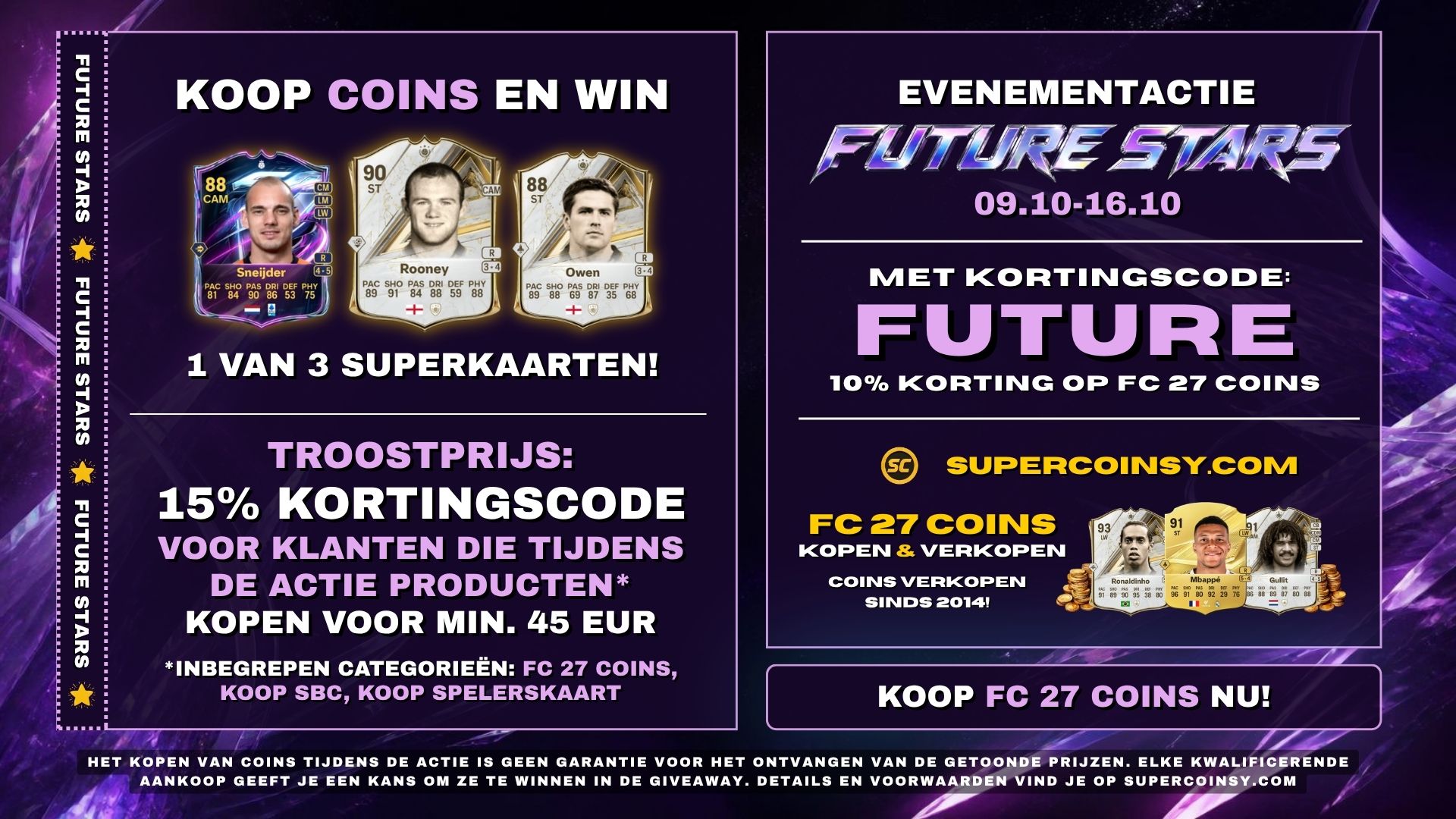 FUTURE STARS Actie