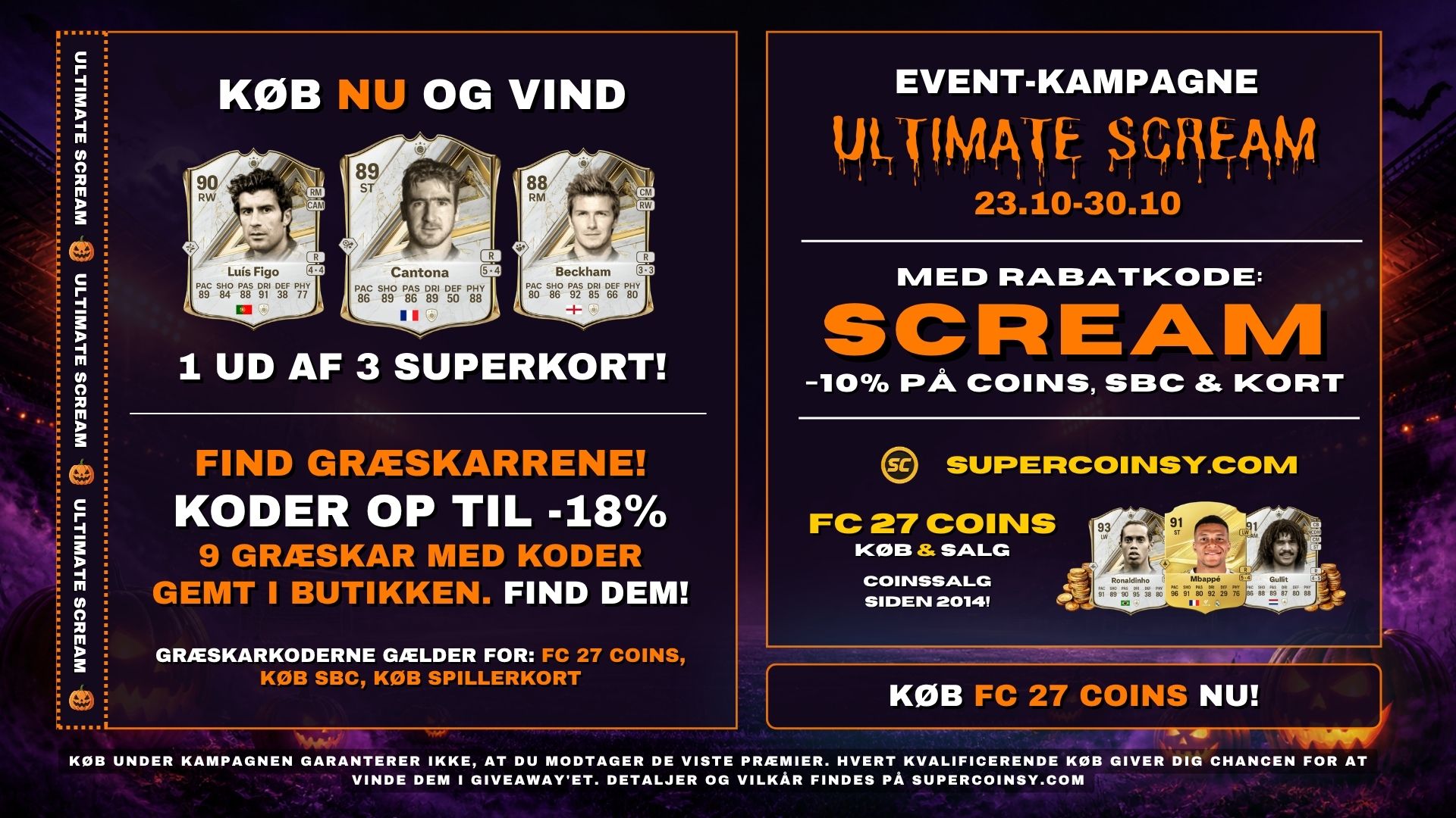 ULTIMATE SCREAM Kampagne