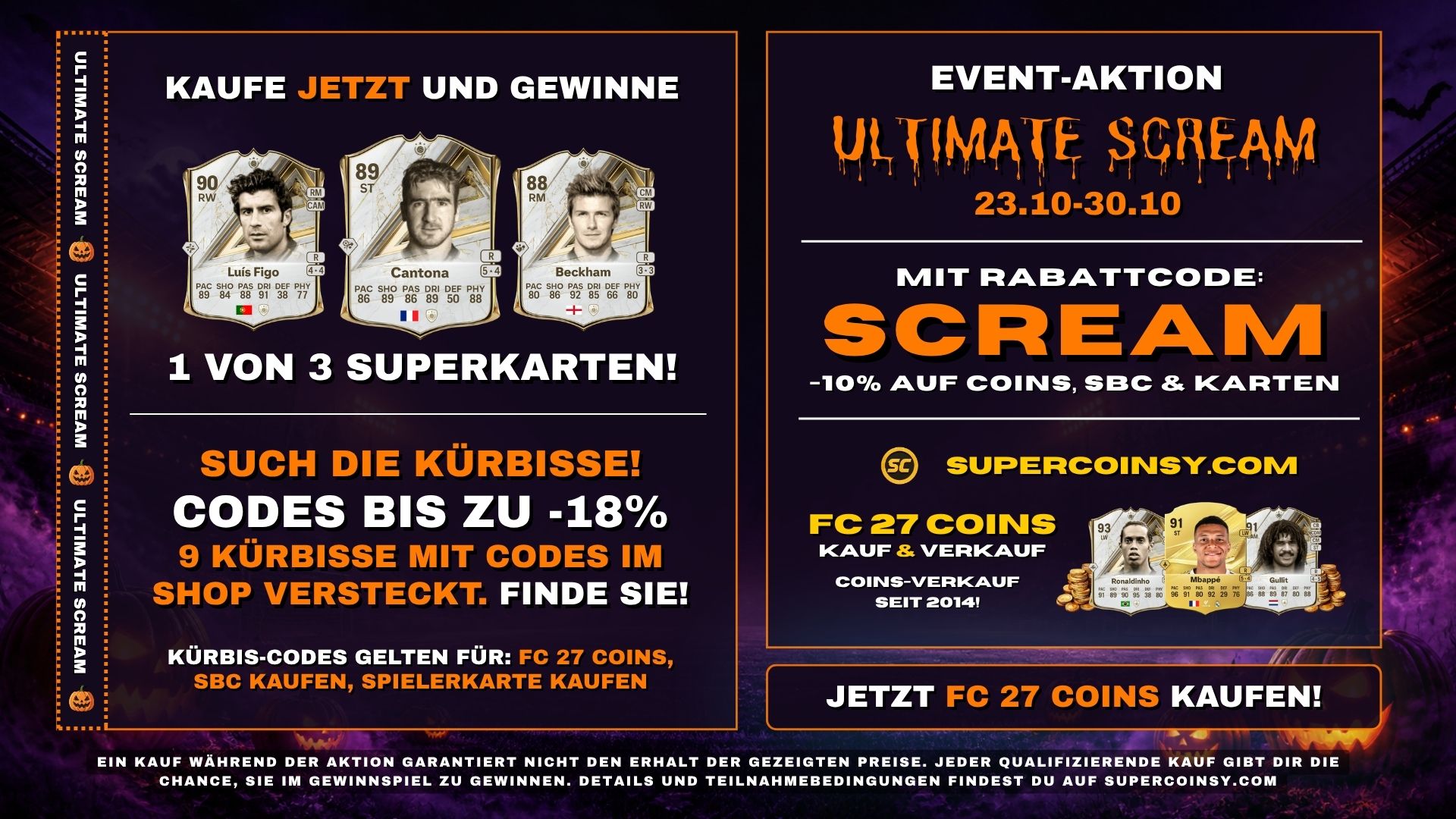 ULTIMATE SCREAM Aktion