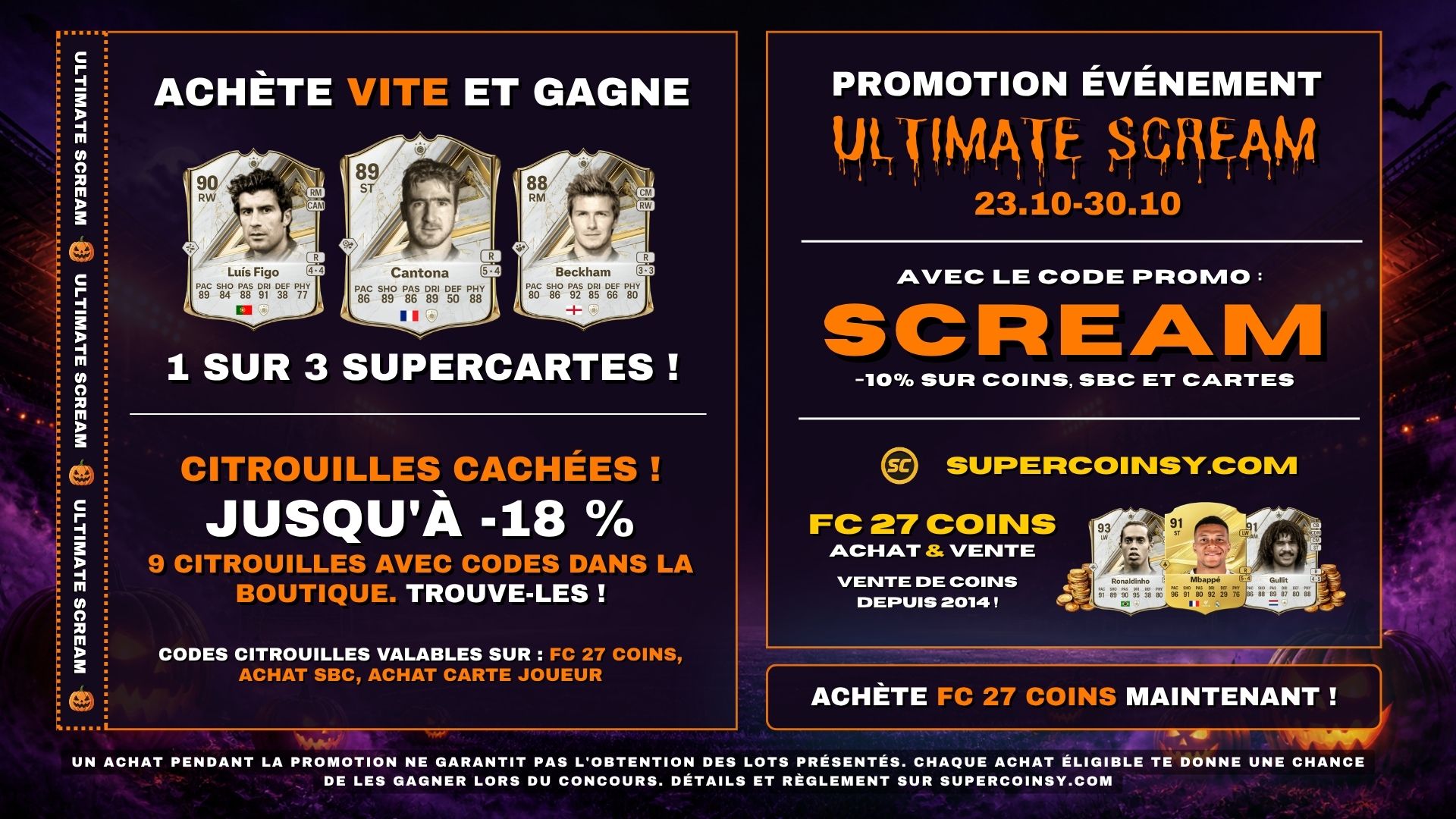 Promotion ULTIMATE SCREAM