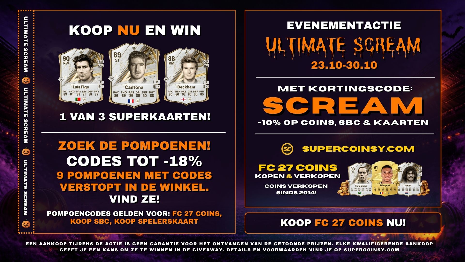 ULTIMATE SCREAM Actie
