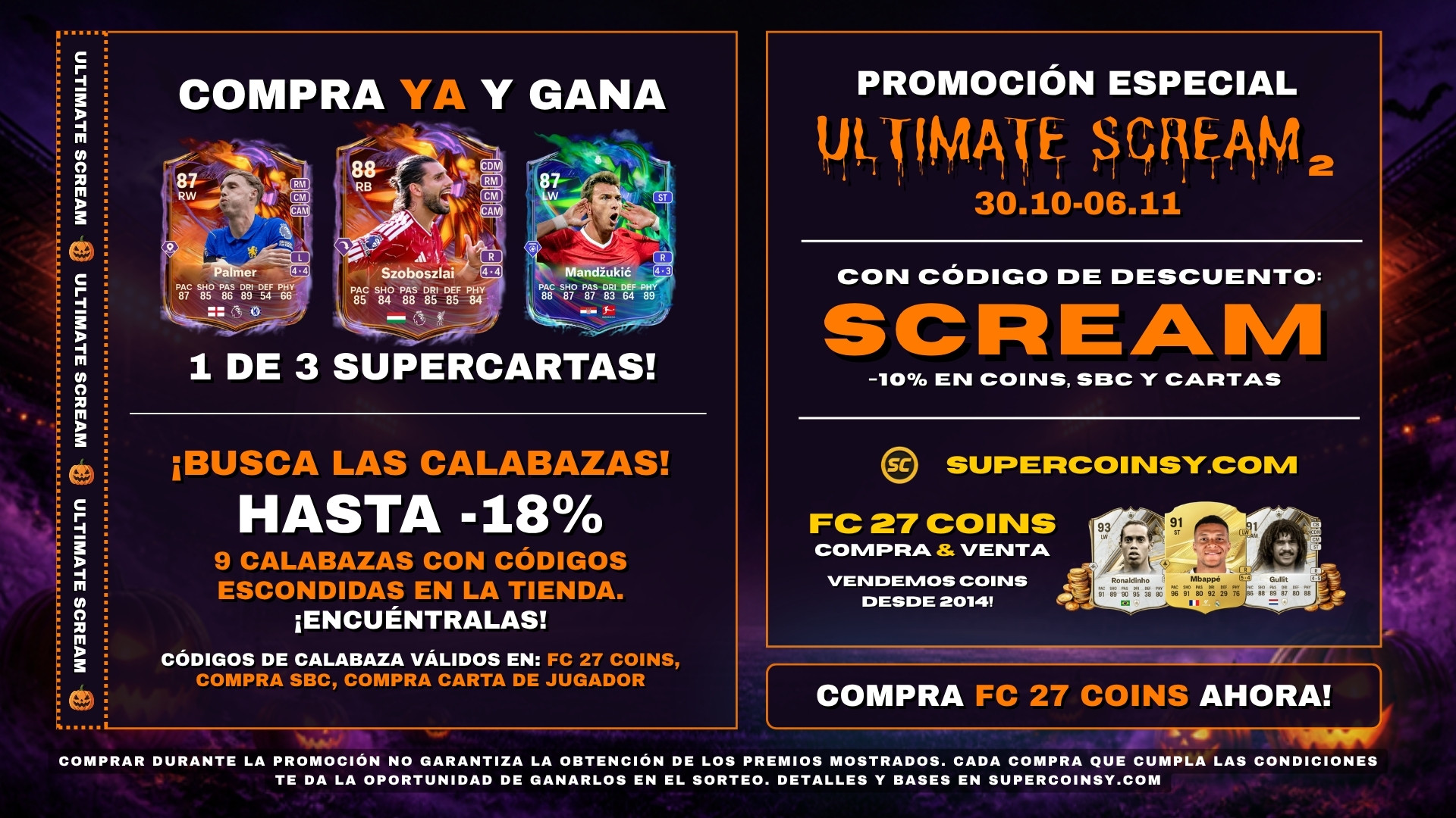 Promoción ULTIMATE SCREAM - parte 2
