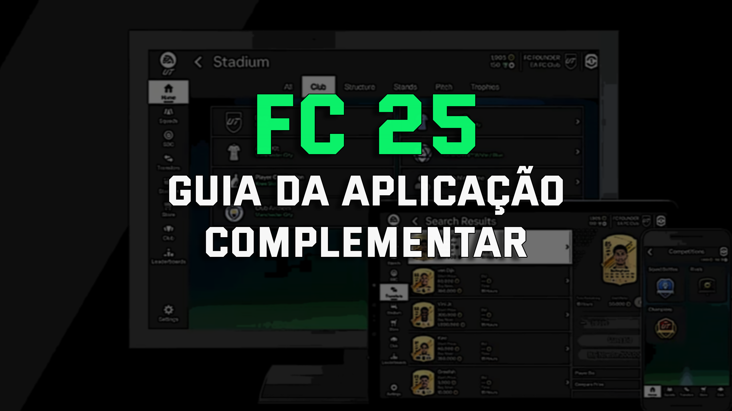 APP COMPANION DA EA SPORTS FC 25 - GUIA COMPLETO