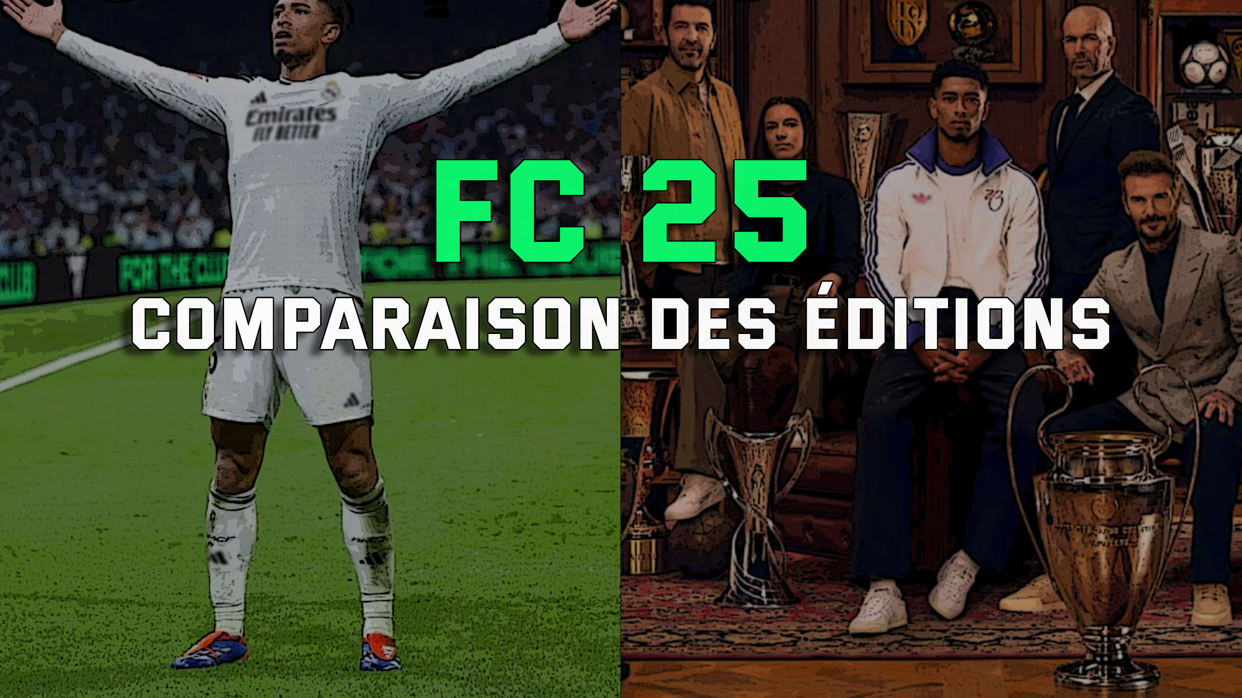 EA FC 25 - COMPARAISON DÉTAILLÉE DE L'ÉDITION STANDARD ET DE L'ÉDITION ULTIME