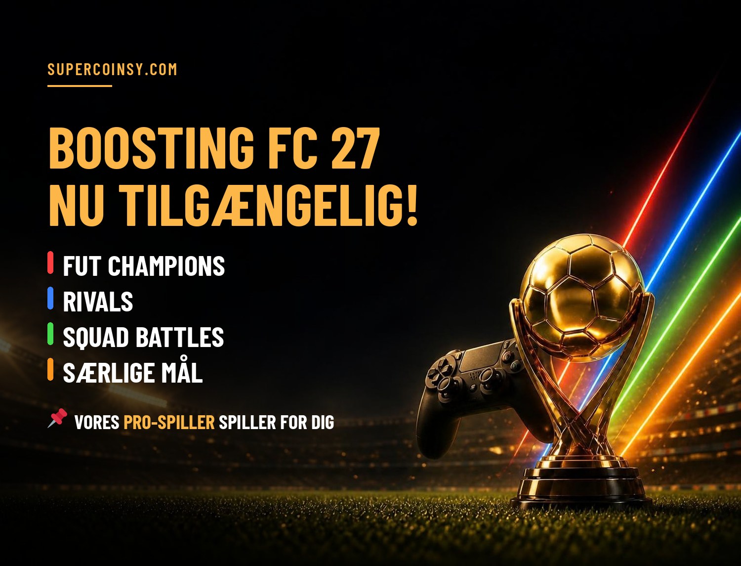 FC 27 boosting - FUT Champions, Rivals, Squad Battles og særlige mål