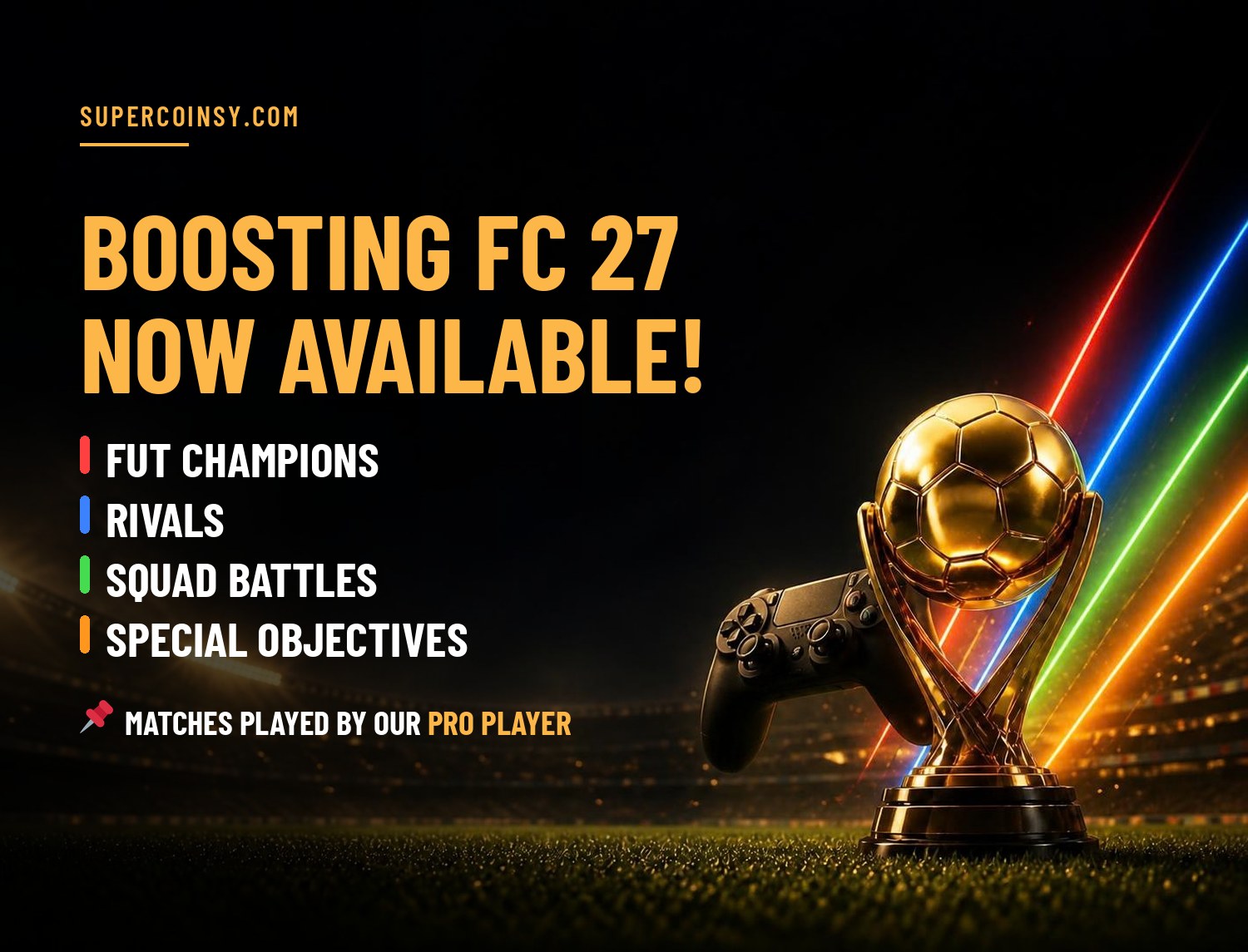 FC 27 Boosting - FUT Champions, Rivals, Squad Battles and Special Objectives