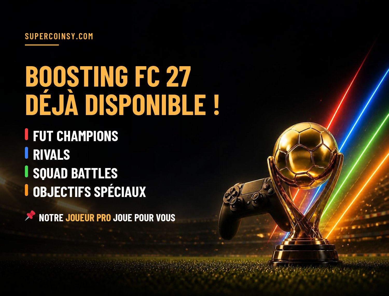 Boosting FC 27 - FUT Champions, Rivals, Squad Battles et objectifs spéciaux