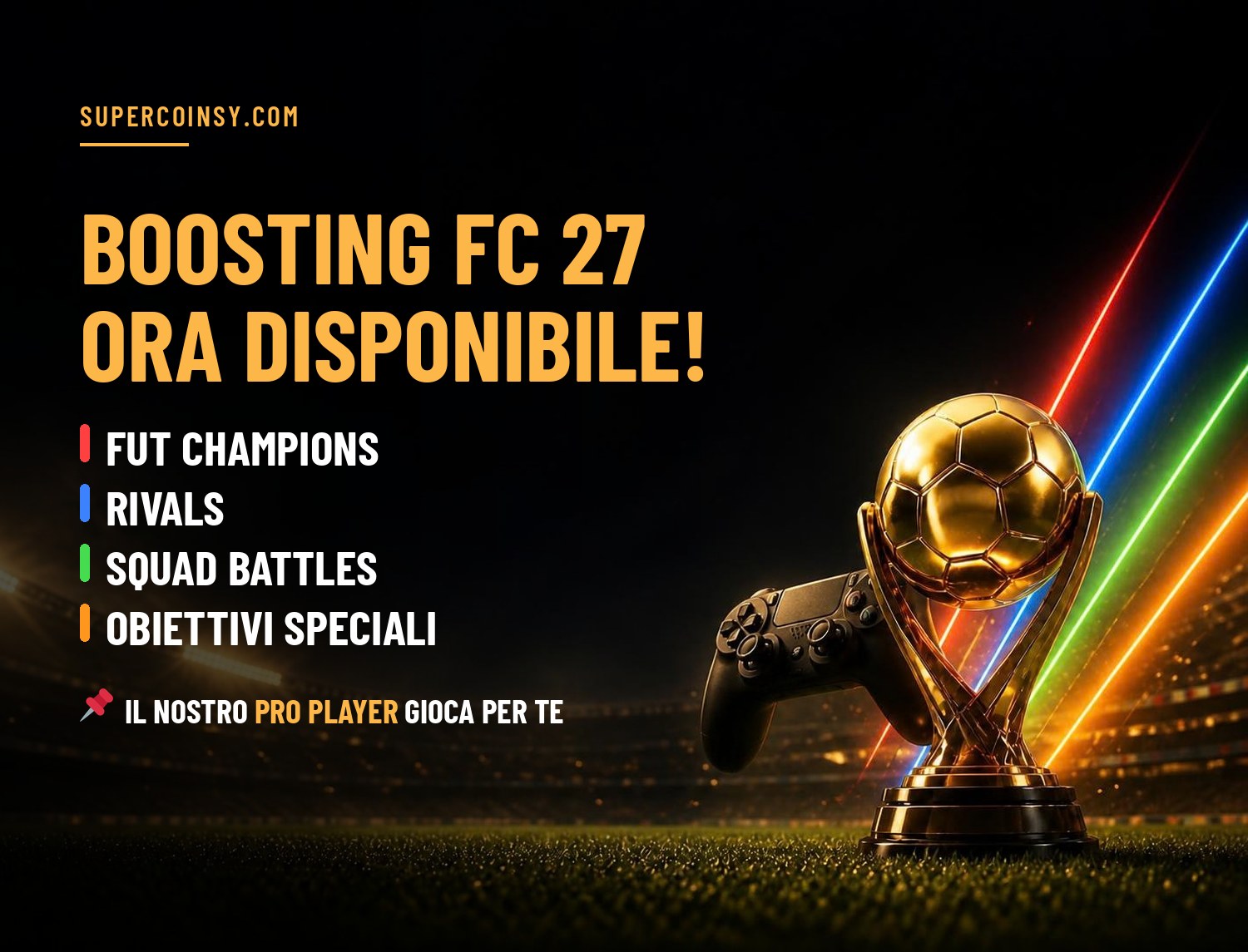 Boosting FC 27 - FUT Champions, Rivals, Squad Battles e obiettivi speciali