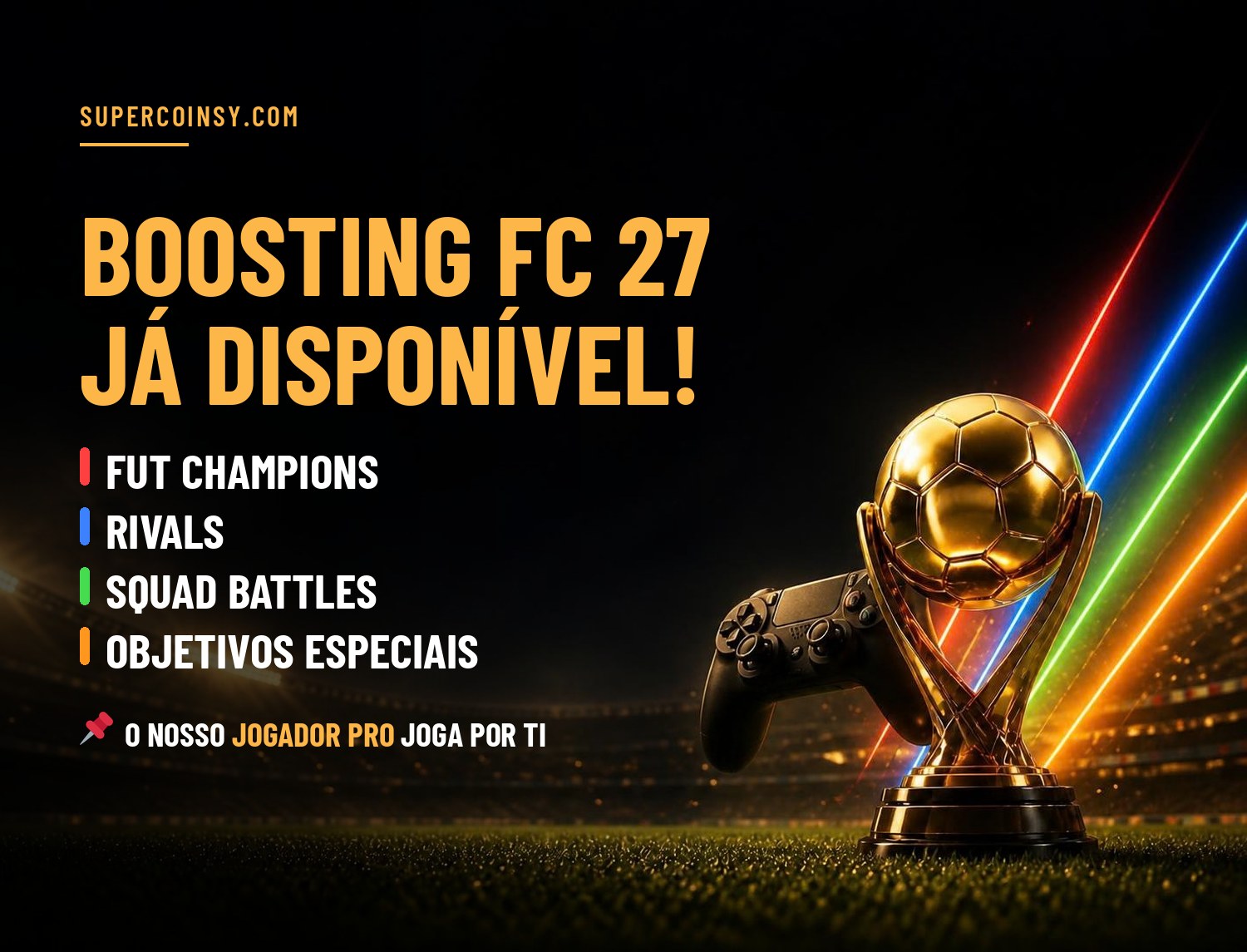 Boosting FC 27 - FUT Champions, Rivals, Squad Battles e objetivos especiais