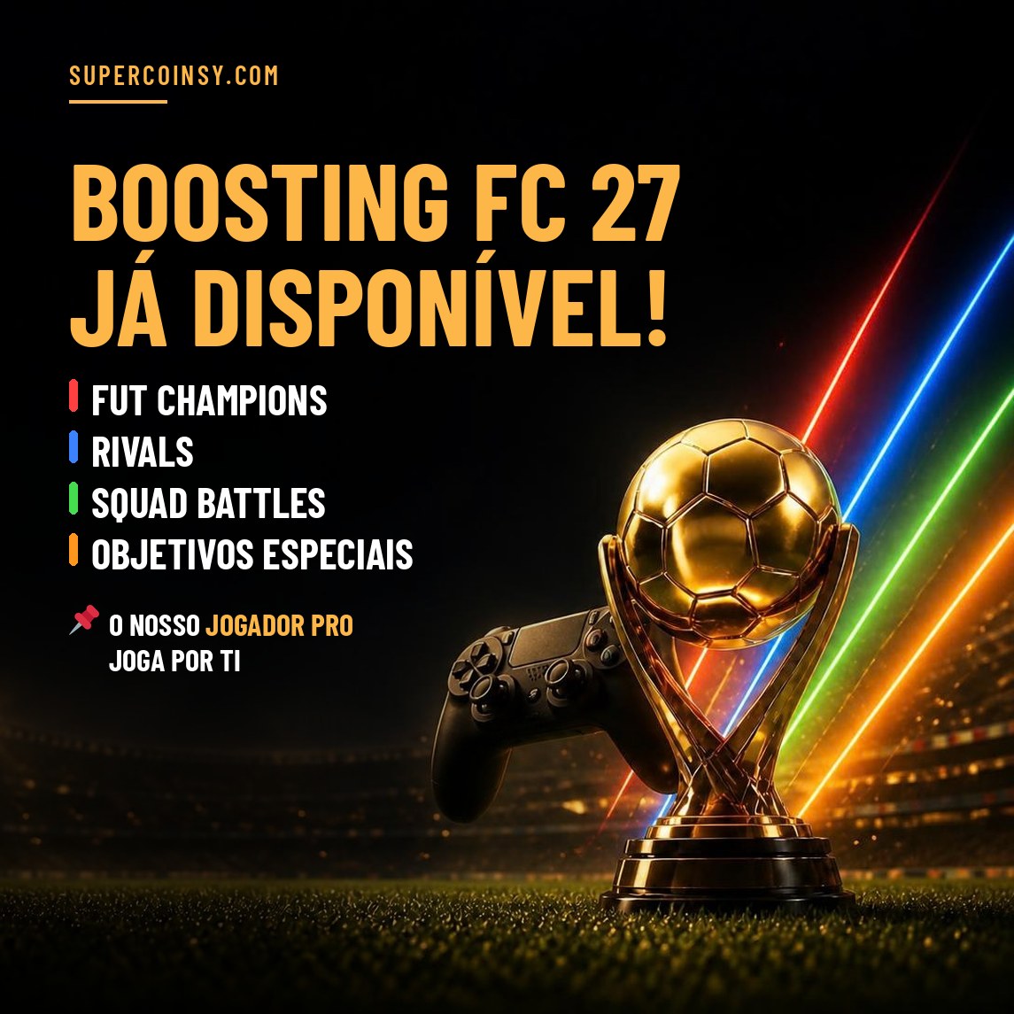 Boosting FC 27 - FUT Champions, Rivals, Squad Battles e objetivos especiais